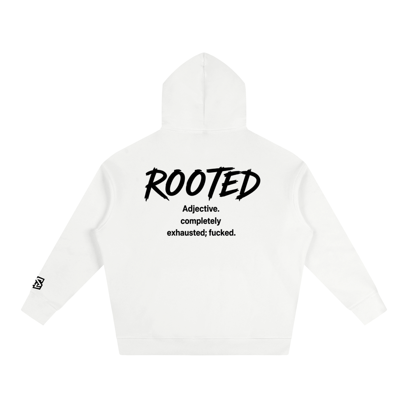 Rooted Oversize Fleeced Hoodie