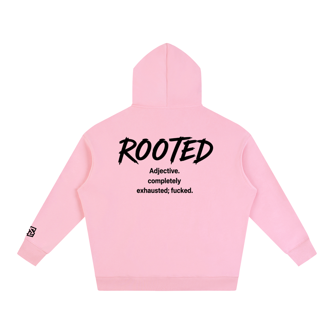 Rooted Oversize Fleeced Hoodie