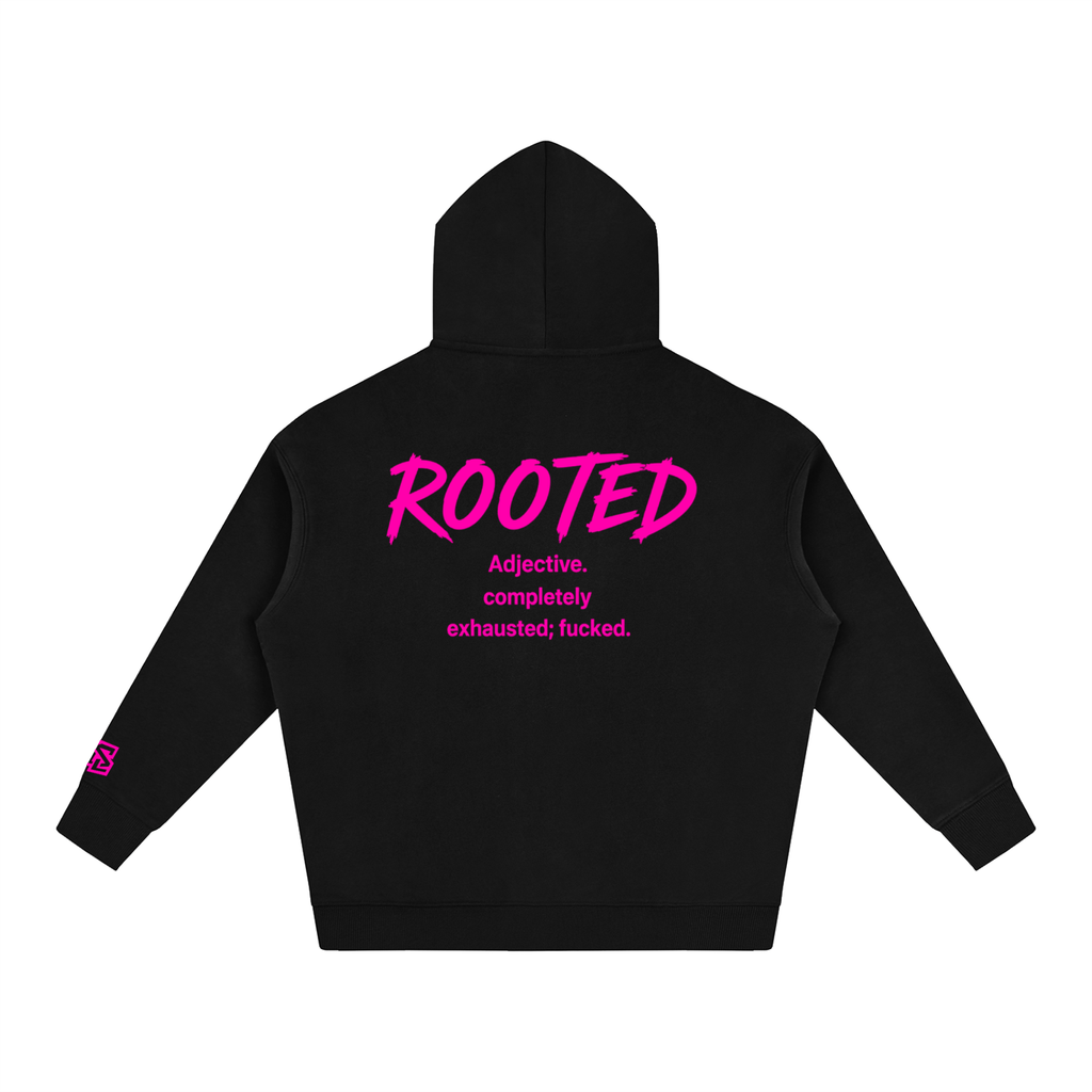 Rooted Oversize Fleeced Hoodie