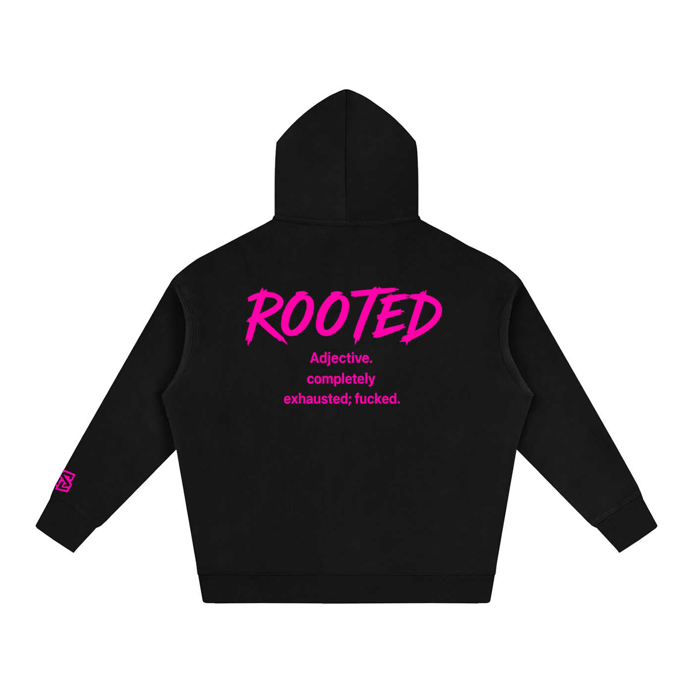 Rooted Oversize Fleeced Hoodie