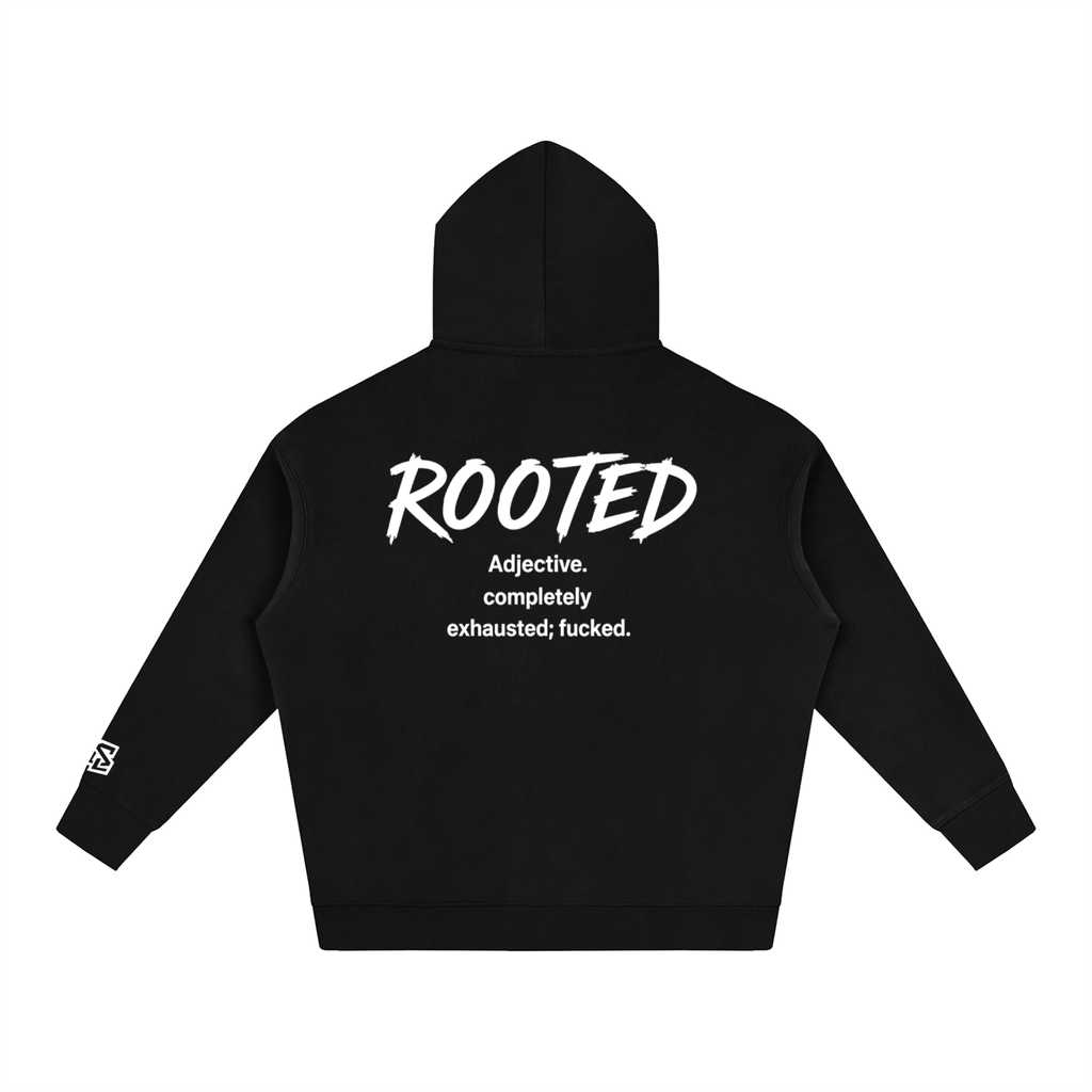 Rooted Oversize Fleeced Hoodie
