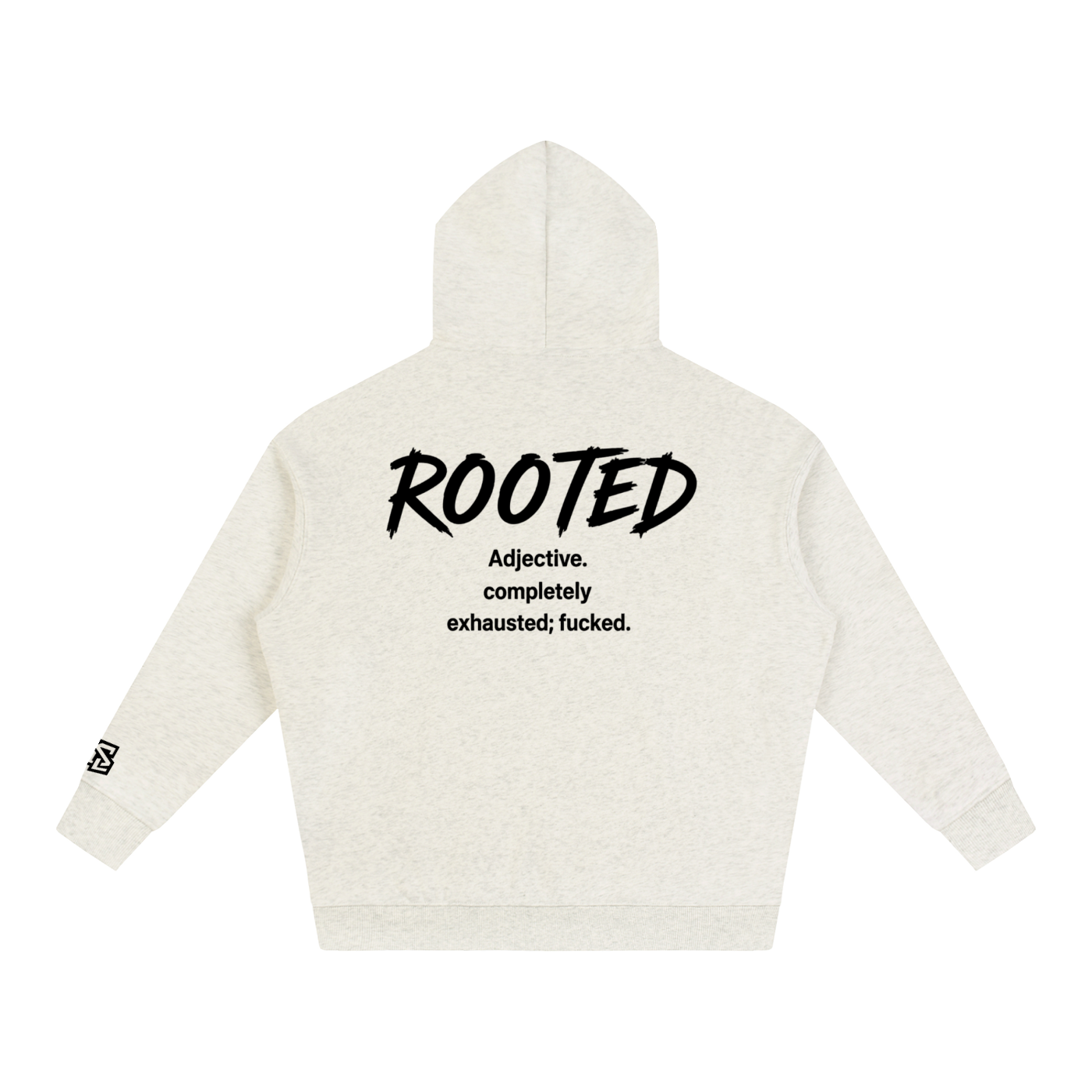 Rooted Oversize Fleeced Hoodie